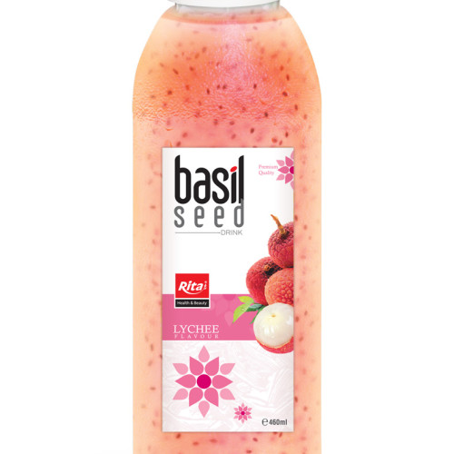 460ml Basil Seed Lychee Flavor.